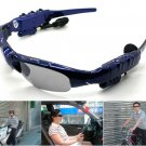 2GB UV Protection Hands-free Sunglasses Sports MP3 Player(blue)