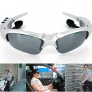 2GB UV Protection Hands-free Sunglasses Sports MP3 Player(silver)