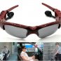 2GB UV Protection Hands-free Sunglasses Sports MP3 Player(red)