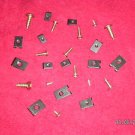 PLYMOUTH FURY--- U-CLIPS (170) AND SCREWS   GLOVE BOX, DASH, HEADLIGHTS.