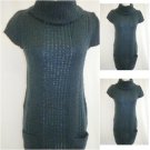 E-VIE GREEN KNITTED JUMPER DRESS SIZE 10