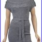 LADIES JUMPER DRESS WITH CROCHET NECK PATTERN SIZES 12,