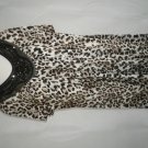 LADIES EMBELLISHED ANIMAL PRINT TUNIC PLUS SIZE 26