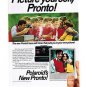 1977 Polaroid Pronto Camera Vintage Ad 7x10
