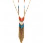 SEA BEAD TASSLE NECKLACE SET