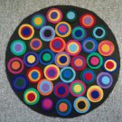 Felt Penny Rug Wall Hanging