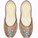 Fulkari shoes  punjabi juti khussa shoes indian designer shoes USA szie 6 to 12