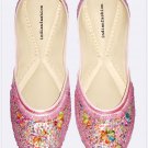 Multi Colors shoes beaded shoes punjabi juti khussa shoes indian designer shoes USA szie 6 to 12