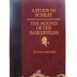 A Study in Scarlet / The Hound of The Baskervilles by Arthur Conan Doyle