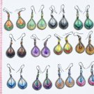 12 Pairs Color Peruvian Thread Small Earrings Wholesale