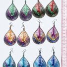6 Pairs Big Bright Woven Handmade Thread Earrings Sale