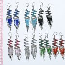 5 Pairs Round And Round Thread Peruvian Earrings Sale