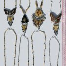 4 Necklaces Bamboo Coco Nut Natural Tribal Jewellery