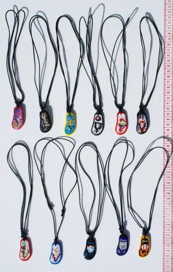 10 Black Necklaces Ethnic Peruvian Pendants Jewellery