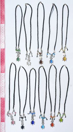 10 Necklaces Cat Eye Gem Stone Jewellery Wholesale Peru