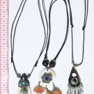 3 Tribal Horn Necklaces Exotic Bead Jewelry Wholesale