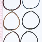 3 Leather Choker Necklaces Costume Jewelry in Fashion