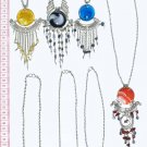 6 Alpaca Silver Murano Necklaces Wholesale Jewelries