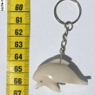 Hand Carving Tagua Key Chain Sea Dolphin Art of Ecuador