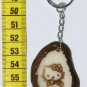 Key Chain Hello Kitty Picture, Tagua Nut Art for Childs