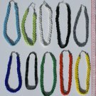 10 Necklaces Woven Color Pearls Peru Jewelry Wholesale