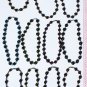 6 Necklaces Black Seed Beads Peruvian Jewelry Wholesale
