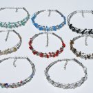 7 Necklaces Alpaca and Stones Jewelry Wholesale Peru