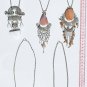 5 Necklaces with Natural Peruvian Semi Precious Stones