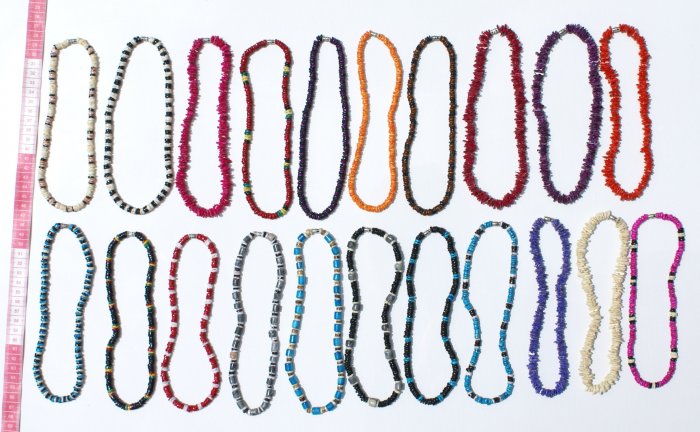 7 Necklaces with Natural Color Stones Jewelry Wholesale