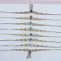 7 Handcrafted Necklaces of Bamboo Natural Piedra Stones