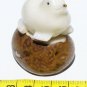 Hand Carving Animal Tagua Nut Figurine Seal Art Ecuador