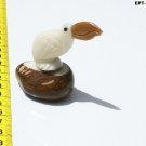 Hand Carved Art Tropical Bird Tagua Figurine Of Toucan