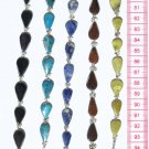4 Handmade Bracelets Natural Peruvian Piedra Gem Stones