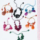 6 Color Seeds Tagua Bracelets Ethnic Jewelry Wholesale