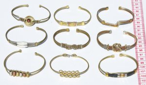8 Cuff Bangle Yellow Bracelets American Style Jewellery