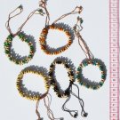 5 Seed Artisan Bracelets Handmade Jewelry Art Wholesale