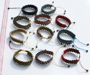 7 Color Seed Bead Beaded Bracelets Ethnic Jewelry Sale