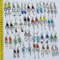 Lot 200 Pairs Alpaca Murano Earrings, Wholesale Jewelry