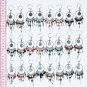 7 Pairs Pearl Earrings Artisan Handcrafted Jewelry Art