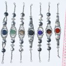 5 Agate Natural Gemstone Bracelets Jewelry Wholesale
