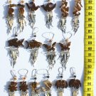 Lot 7 Pairs Of Animal Earrings Made Of Coco And Alpaca