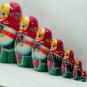 Matryoshka, Babushka or Babooshka, Stacked Russian Wood Nesting Dolls for Sale Gifts 7pc
