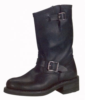 Leather Engineer Boot from Demonia