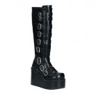Concord 108 Knee Boots by Demonia