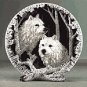 White Wolf Collector's Plate