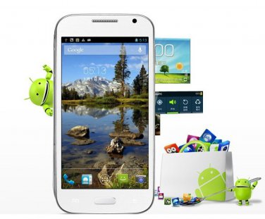 Bifer I9500 9502 S4 mini 4.5" IPS MTK 6589 Quad-core 3G Dual Card Android smart phone WIFI GPS