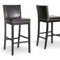 Baxton Studio Graymoor Brown Modern Barstool set of 2