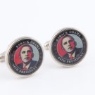 Obama Cufflinks,  free shipping men's cufflinks wholsale&retail