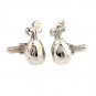 cute Golf barrel Cufflinks,  free shipping men's cufflinks wholsale&retail