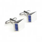 fashion purple crystal cufflinks, free shipping cuff links for men and women